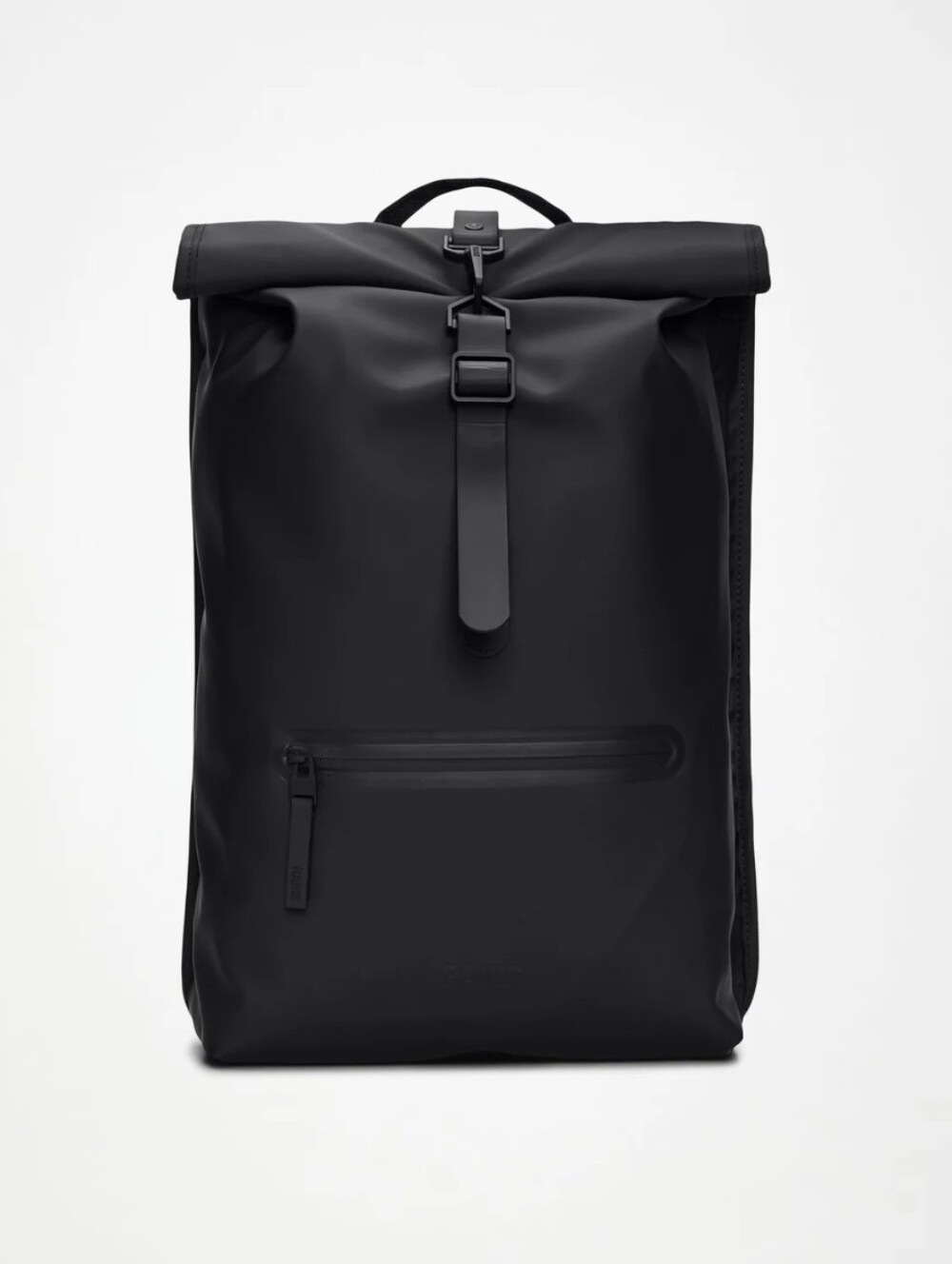 Rains Rolltop Backpack - Black
